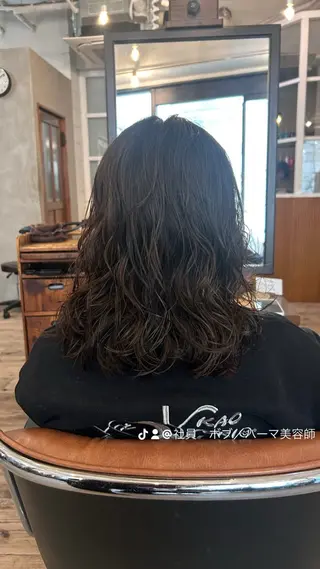ミディアム 🌿ボブ パーマ高橋啓太🌿のヘアスタイル