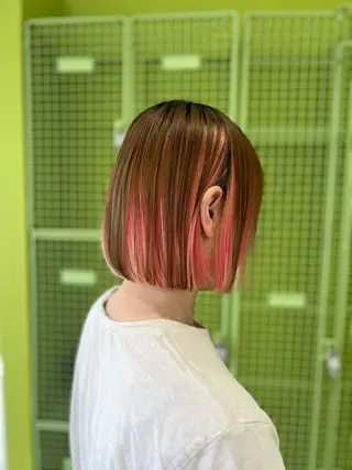 ミディアム 山田 隆聖のヘアスタイル