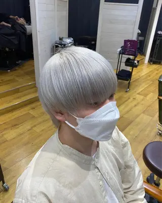 ミディアム カラー 似合わせカットカラー 🌟ryusei⭐️のヘアスタイル