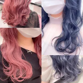 ロング カラー パーマ ヘアアレンジ メンズ キッズ ネイル マツエク・マツパ 🎀愛されモテヘア♡ 梅澤夏基🎀のヘアスタイル