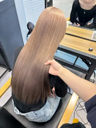 ロング カラー ダブルカラー 🌙ｃｈｉｎａｒｉのヘアスタイル