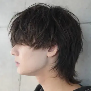 ミディアム パーマ メンズ elimabyfif th調布🌙キホ🌙のヘアスタイル