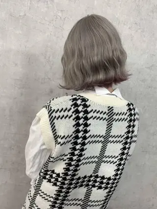 ショート カラー パーマ ヘアアレンジ メンズ キッズ ネイル マツエク・マツパ アイブロウ Eirデザイナーズ サロン茶屋町tomoのヘアスタイル