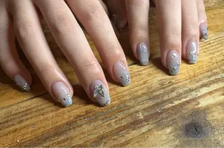 ネイル Mai :矢場町 ニュアンス🌿アートのネイルデザイン