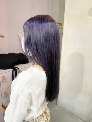 ロング カラー 前橋 姫奈のヘアスタイル