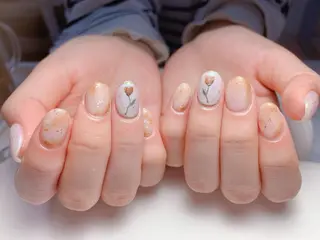 ネイル MiKi Nai池袋 長さだし得意のネイルデザイン