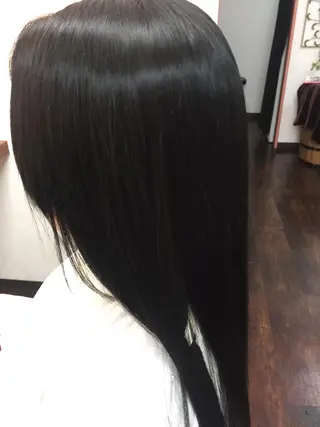 セミロング カラー 桧山 真のヘアスタイル