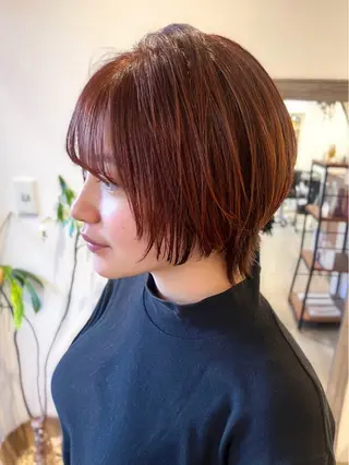 ショート カラー 💐メンズ特化× パーマ💐早坂駆留のヘアスタイル