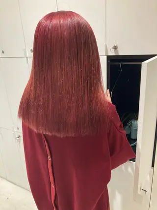 ミディアム カラー 透明感カラー🫧 nanohaのヘアスタイル