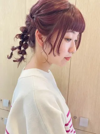 ヘアアレンジ 【ボブ/個室サロン】 癒し空間mimuraのヘアスタイル