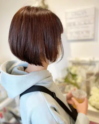 ミディアム カラー 荒木 ひろかのヘアスタイル