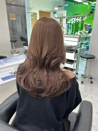 ヘアアレンジ ロング カラー 韓国カット/ パーマ/KOTAのヘアスタイル