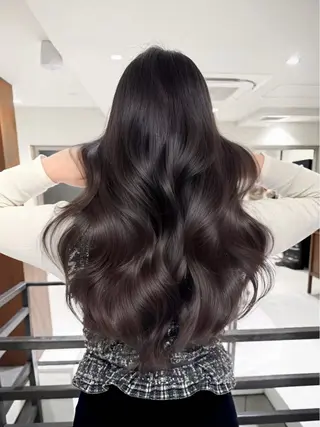 ロング 🎀 うる艶透明感 カラー / 錦糸町のヘアスタイル
