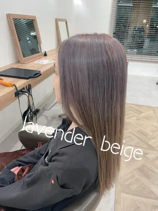 ロング カラー やまこし 美裕樹のヘアスタイル