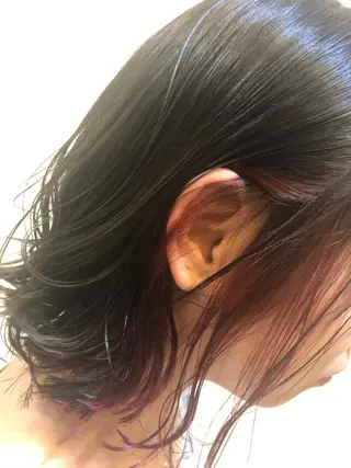 ミディアム 玉邑 美菜のヘアスタイル