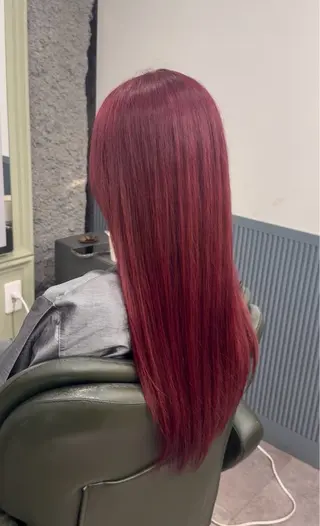 カラー AYANE ◝✩韓国ヘアのヘアスタイル