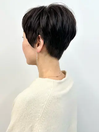 ショート ボブ/ゆるふわ ボブパーマ/とういのヘアスタイル