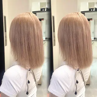 カラー 梅田ハイトーンカラー / ibuのヘアスタイル