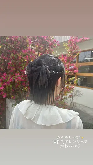 ショート 山本 知佳のヘアスタイル