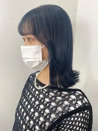 カラー 中村 彩夏のヘアスタイル