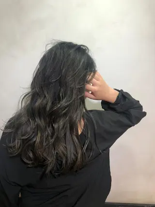 セミロング カラー ヘアアレンジ 綺麗な髪質にしたい方 限定🌈清水 祥のヘアスタイル