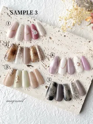 ネイル meg nailのネイルデザイン