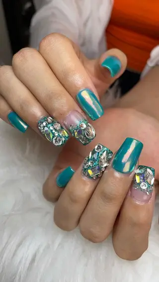 ネイル Feel ‪‪☺︎‬Yuriaのネイルデザイン