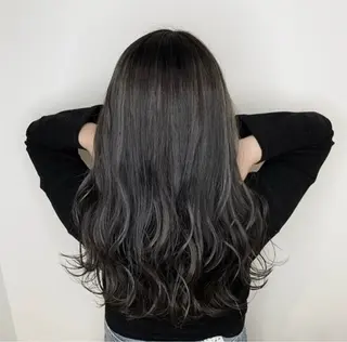 ロング BISCO hair 小西冬馬 縮毛矯正のヘアスタイル