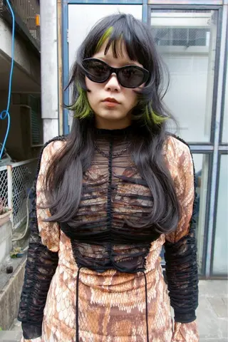 ロング カラー 村上雅人 ナチュラルモードのヘアスタイル