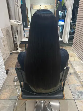 ロング カラー 下池 紗加のヘアスタイル