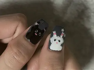 ネイル 【Zina京都駅前】 きぬがわ らむのネイルデザイン