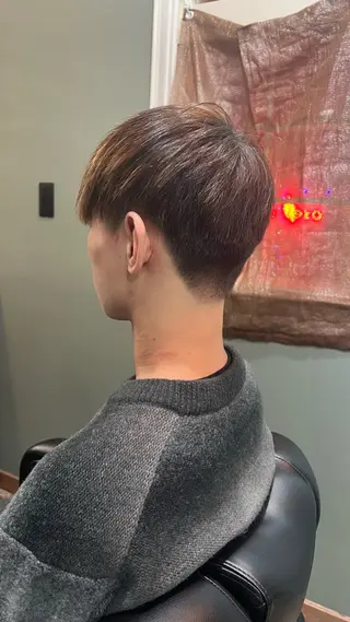 ミディアム メンズ 荻沼 快のヘアスタイル