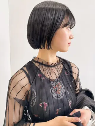ミディアム カラー パーマ 💖美髪矯正💖 辻未侑のヘアスタイル
