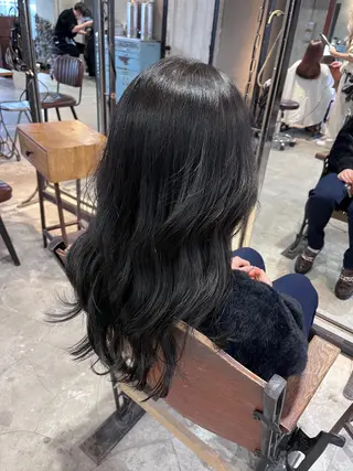 ミディアム カラー ヘアアレンジ 🫧艶髪矯正 髪質改善🫧 大介のヘアスタイル