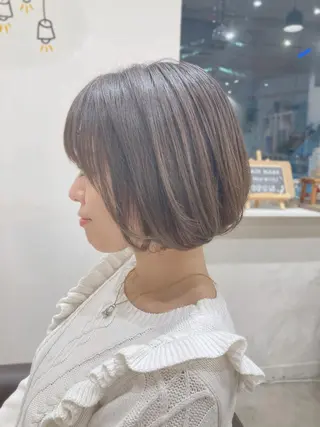 ミディアム カラー 撮影モデル募集中☆ オグリヤスエのヘアスタイル