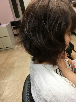 ショート パーマ 鈴木 健太のヘアスタイル