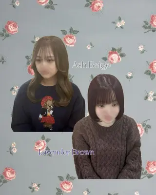 セミロング ☘レディース募集☘ yunaのヘアスタイル