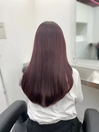 ロング カラー 透明感うる艶カラー 🤍MANAMIのヘアスタイル