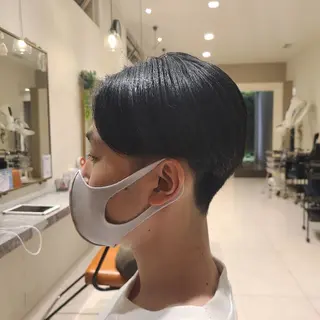 ミディアム メンズ 中井 啓悟のヘアスタイル