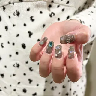 ネイル パラあり！フィルイン 美フォルムのネイルデザイン