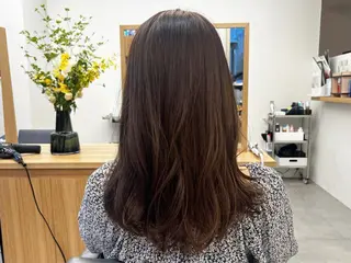 ロング カラー Ore🫧タナカマヤ /柔らかい質感カラーのヘアスタイル