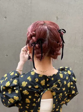 ヘアアレンジ 暖色/透明感カラー /nanami★のヘアスタイル