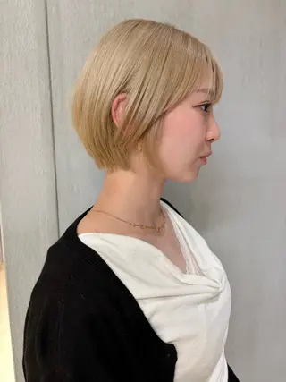 ショート マツイ モモノのヘアスタイル