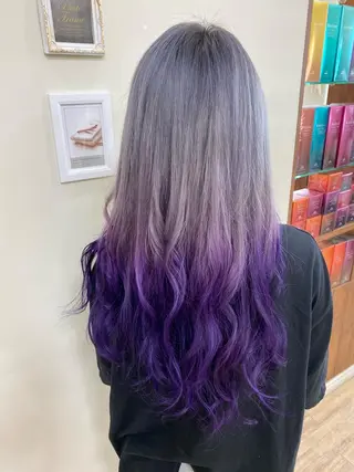 カラー SALOWIN栄 高須大貴のヘアスタイル
