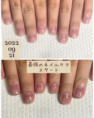 カラー メンズ ネイル Chérinail 爪のお手入れのネイルデザイン
