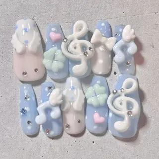 ネイル Kanao_ CloudyChanのネイルデザイン