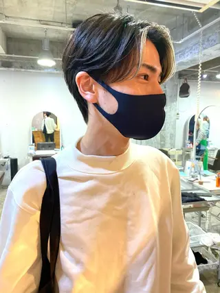 メンズ キタダ ヒロキのヘアスタイル