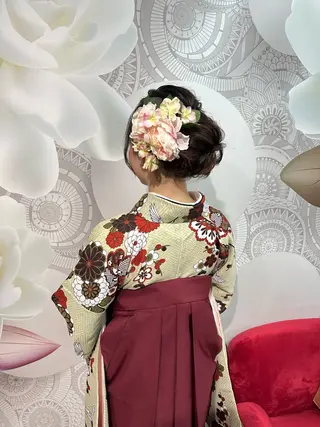 ヘアアレンジ laera 佐藤のヘアスタイル