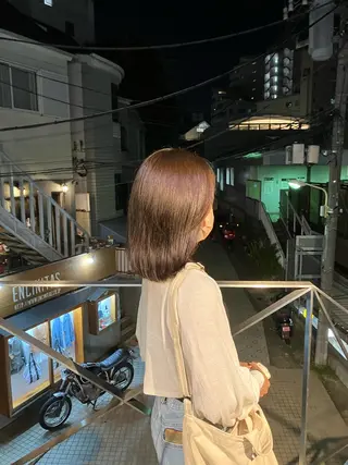 ミディアム 🎀透明感カラー🎀 Yurinoのヘアスタイル
