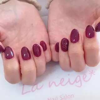 ネイル La neige* yuki 🐩🌙のネイルデザイン